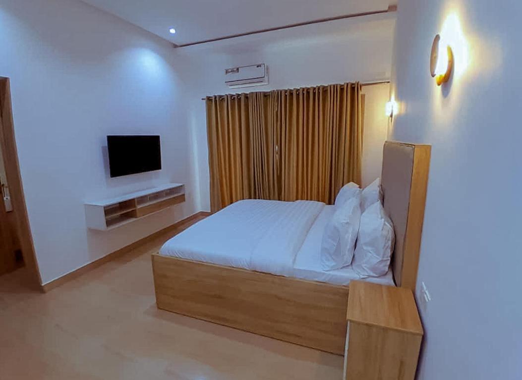 Greywood Hotel And Apartments Ikeja Exterior foto